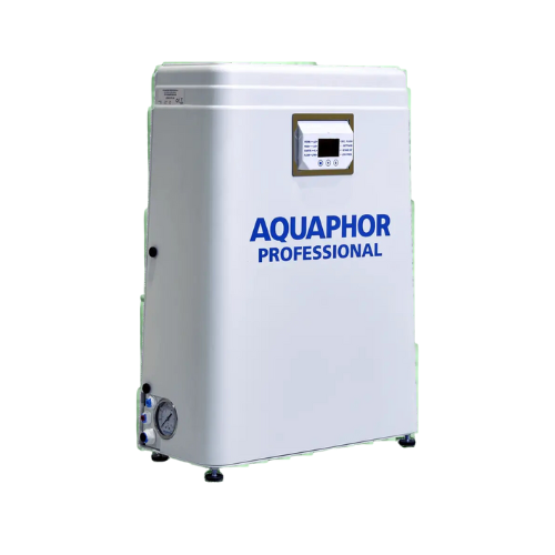 מערכת אוסמוזה הפוכה תעשייתית קומפקטית 100 ליטר לשעה, משאבת לחץ גבוהה וממברנות חסכוניות, מתאימה לתעשיית המזון והמאפיות.