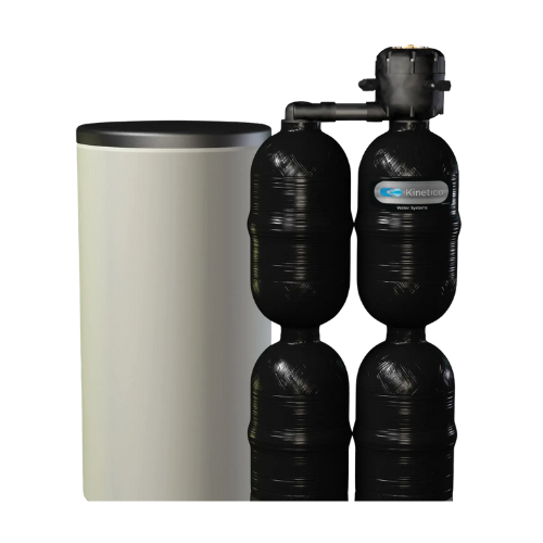 מערכת קומבו קינטיקו 4040 לסינון וריכוך מים ללא חשמל עם שטיפות הפוכות למערכת הסינון